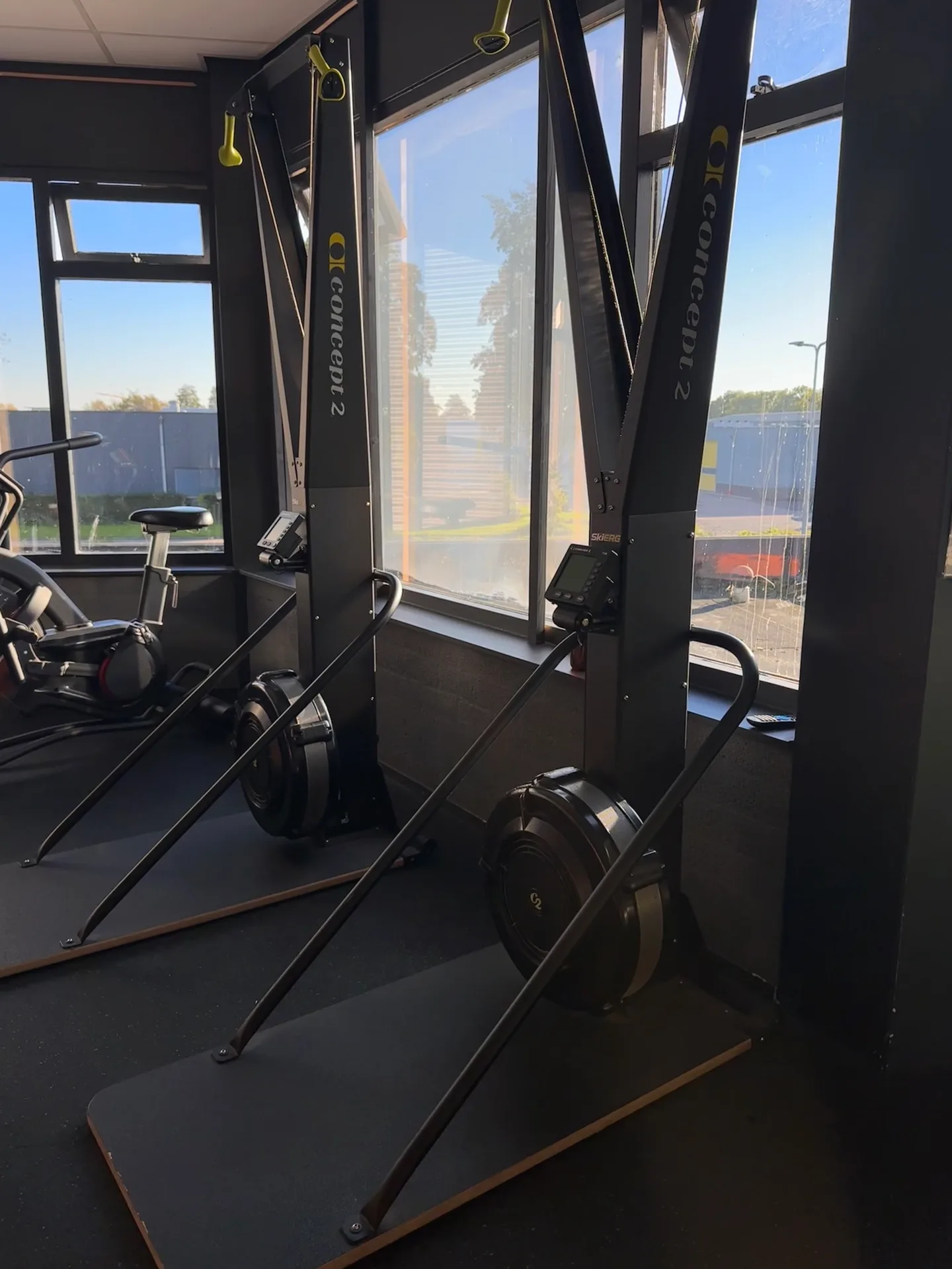 Concept2 SkiErgs in de HYROX-hoek