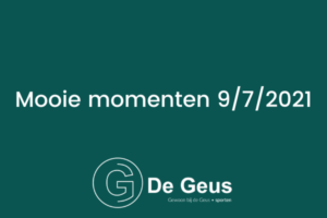 Mooie momenten 9:7:2021