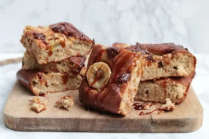 Bananen cakejes